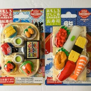 Iwako Sushi  Eraser- Multicolor